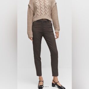 NWT Mango Mid-Rise Skinny Pants - Size 0